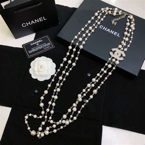 gold chanel chain|chanel gold necklaces for women.